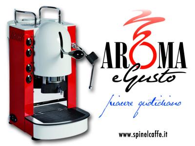 1° Premio - Macchina per il Caffè con cialde offerta da Spinelli Caffè - Parabita (LE)